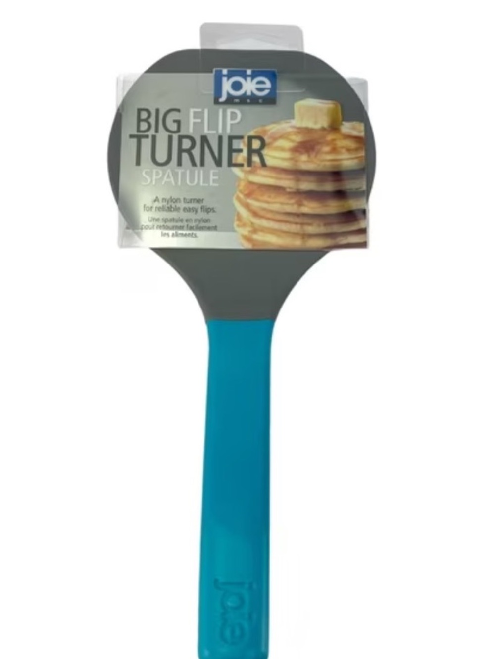 Joie Big Flip Turner Spatula - Teal and Gray